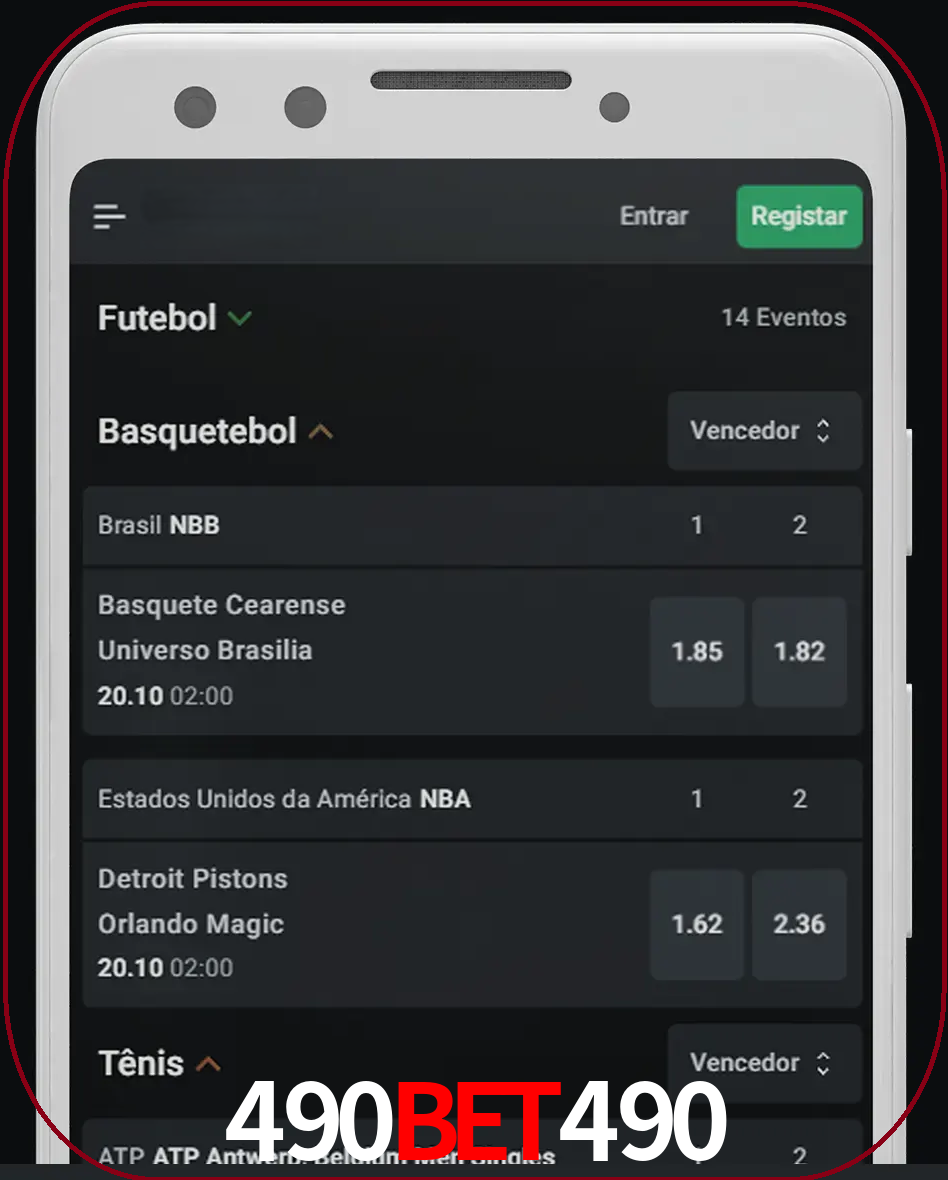 Aposte e assista aos esportes em formato ao vivo.