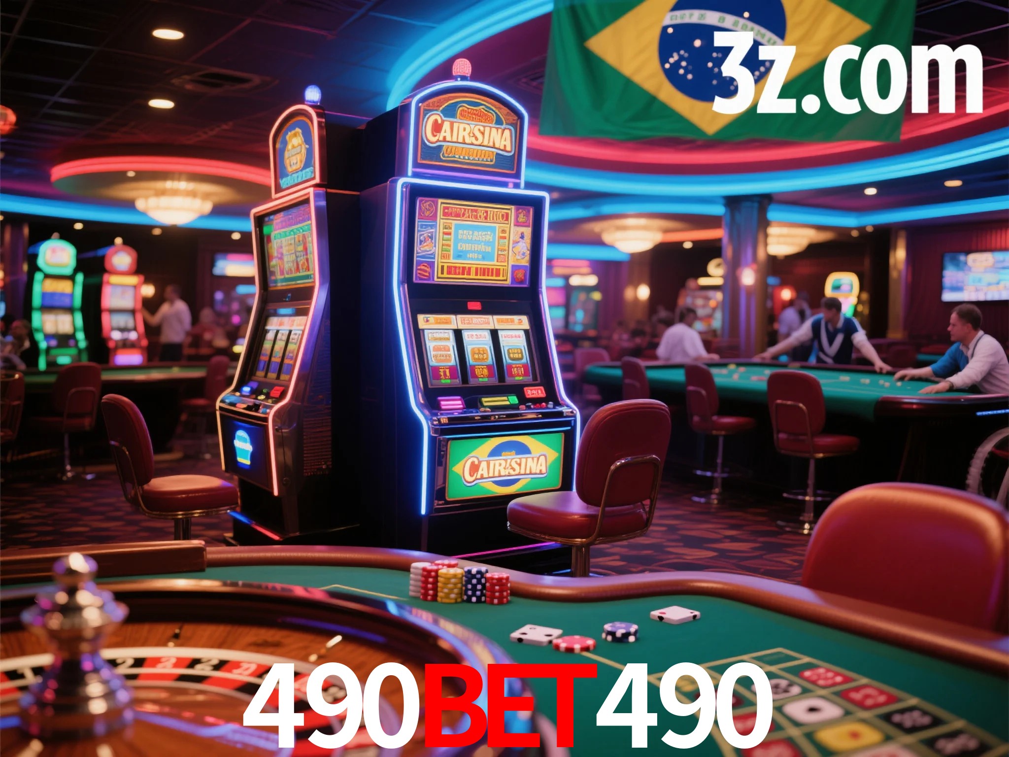 Depositar dinheiro para jogar jogos de cassino.